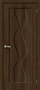 Межкомнатная дверь Вираж-1 Dark Barnwood BR3973